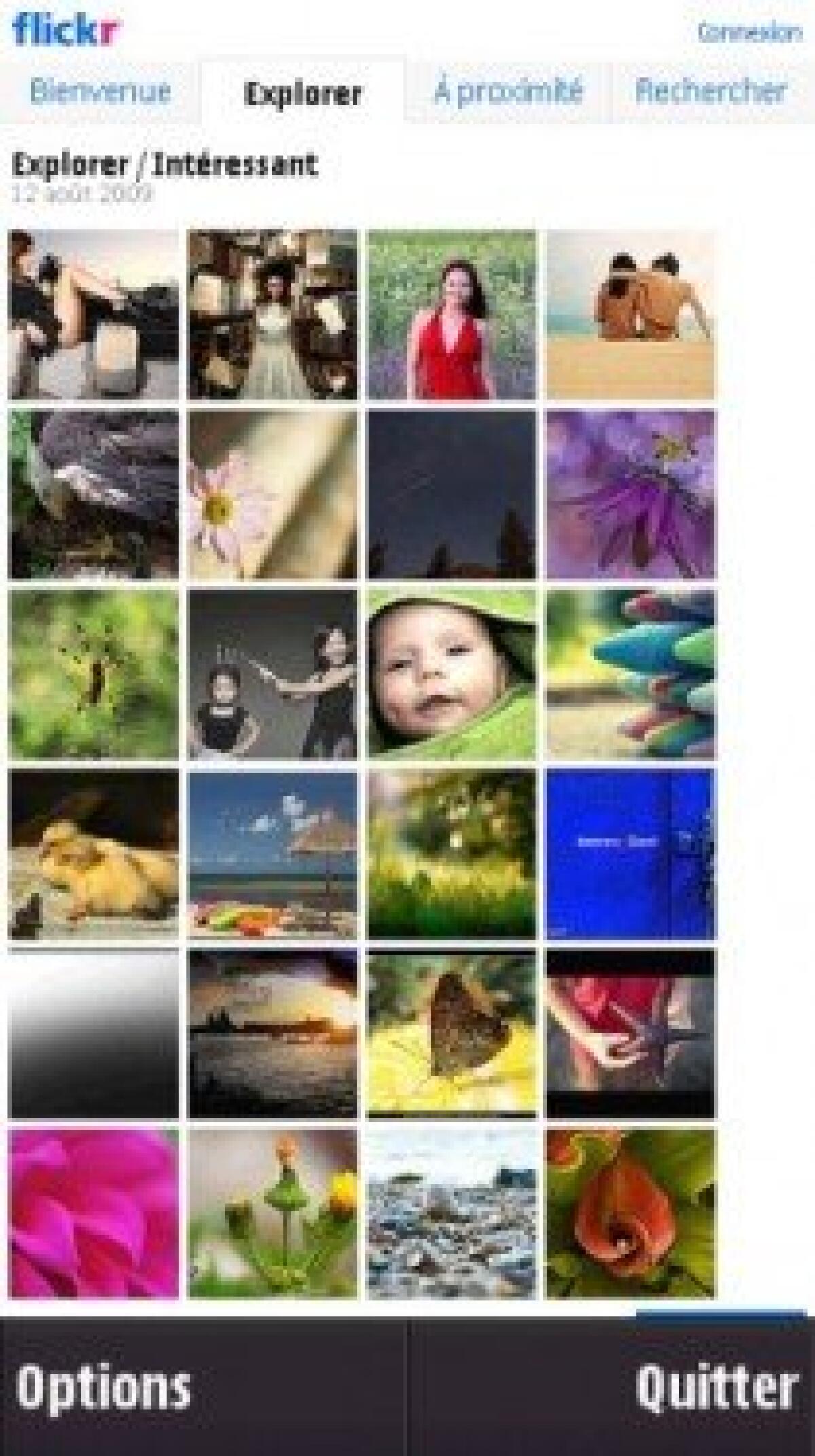 Flickr: disponibile l’applicazione per Symbian S60 V5 (5800, N97, 5530) - 