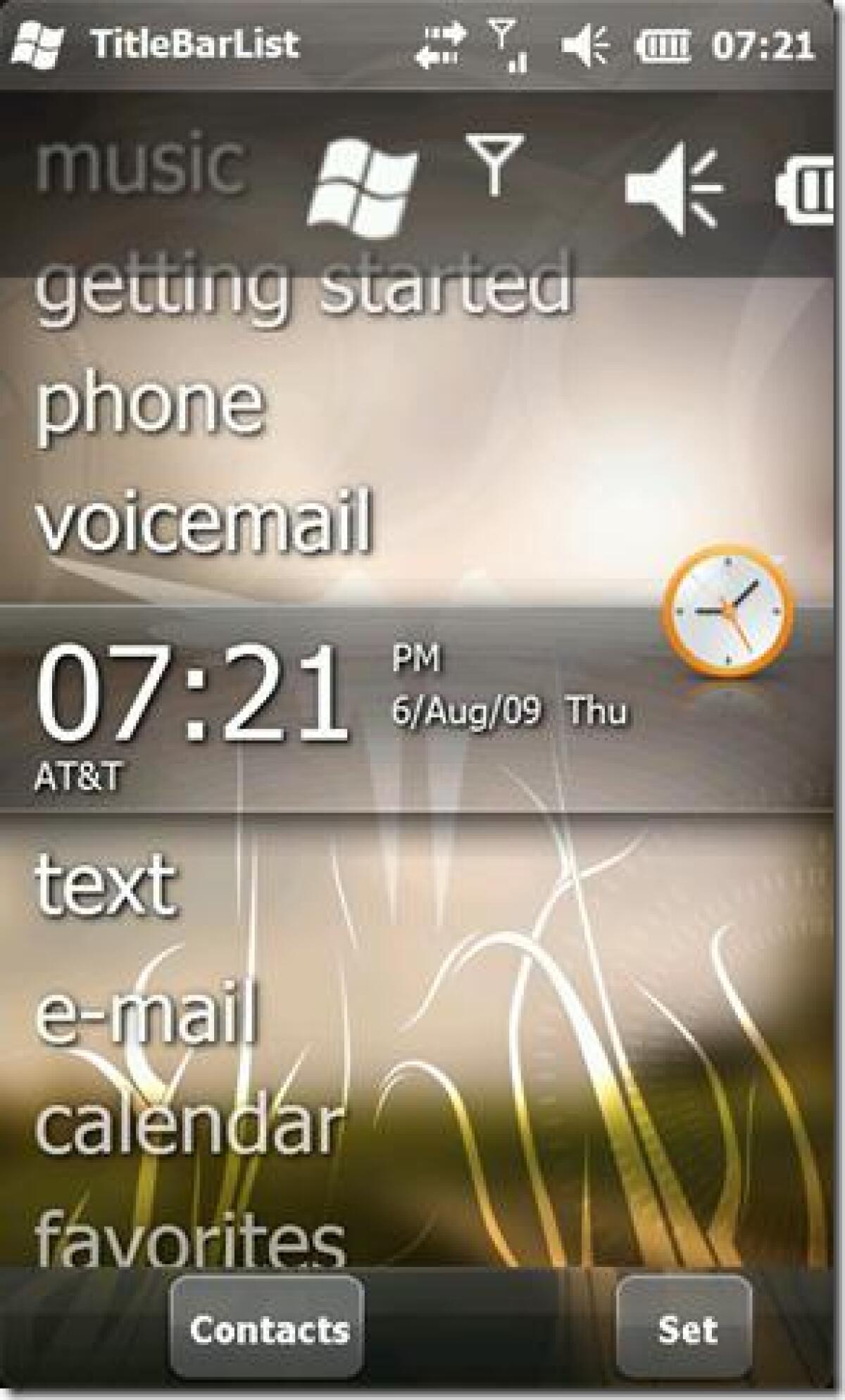 Windows Mobile 6.5: nuovi screenshot - 
