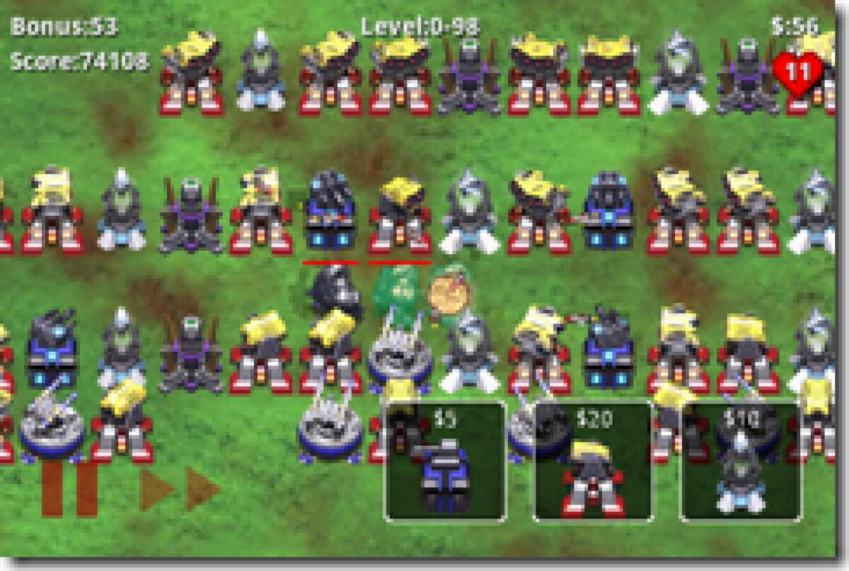 Robo Defense: spettacolare gioco per Android - 