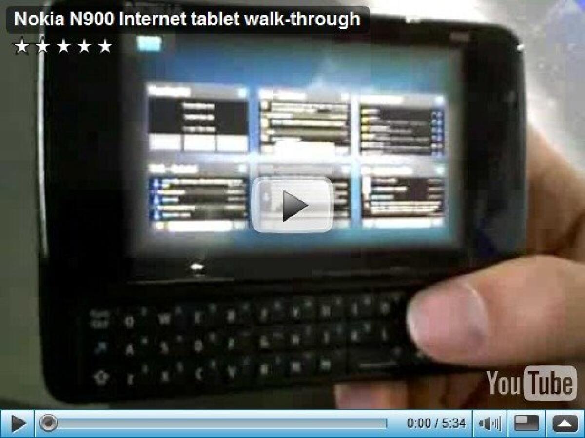 Nokia N900: nuovo video su giochi, interfaccia multi-tasking - 