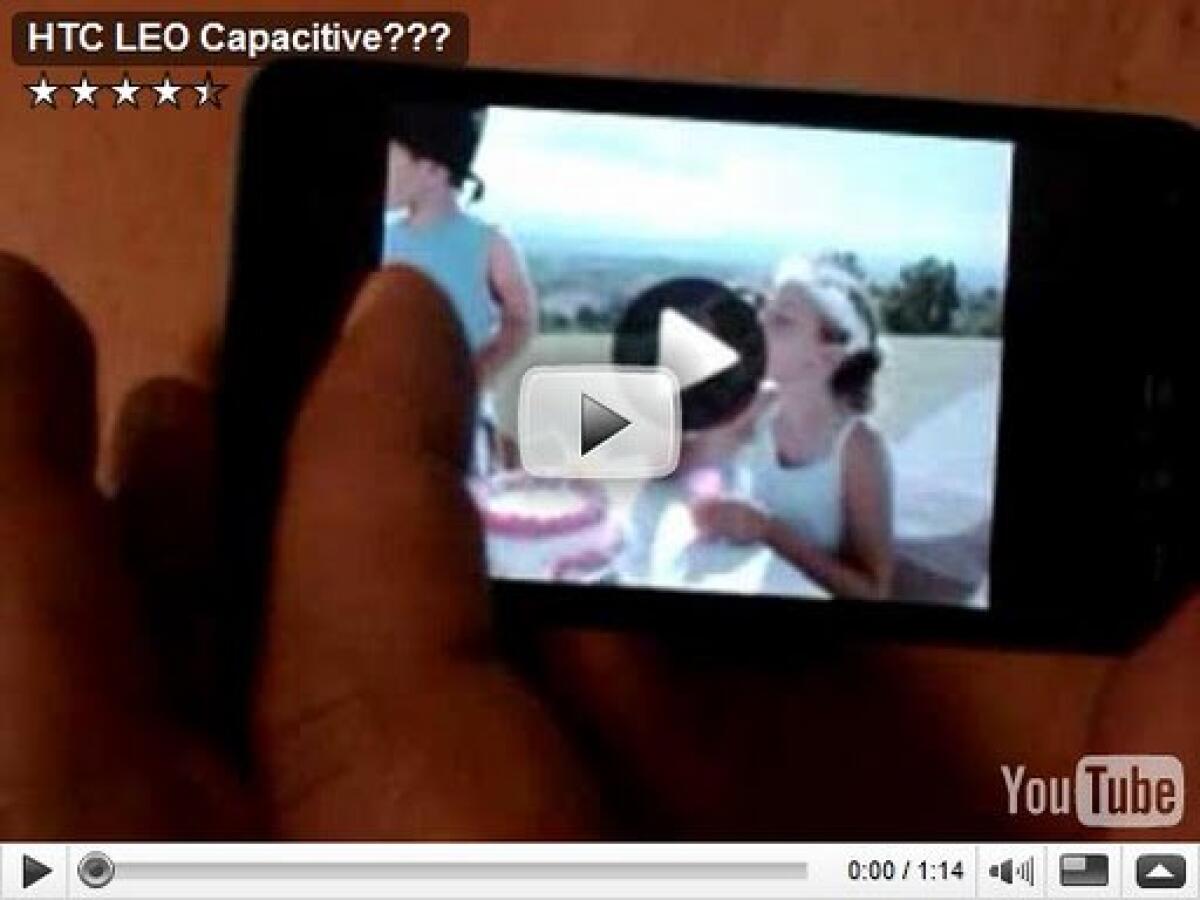 HTC Leo: video dimostrativo del display capacitivo - 