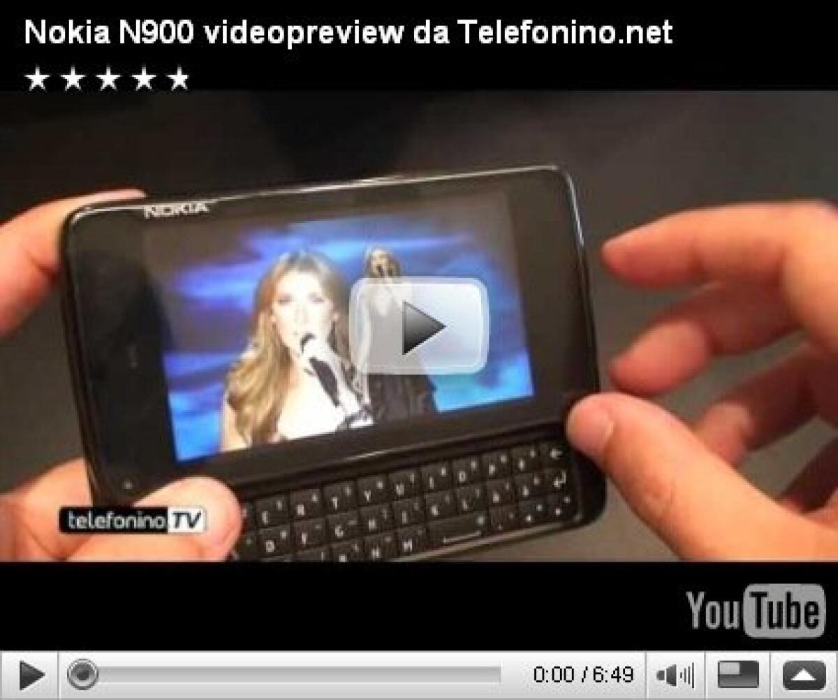 Nokia N900: preview di Telefonino.net - 