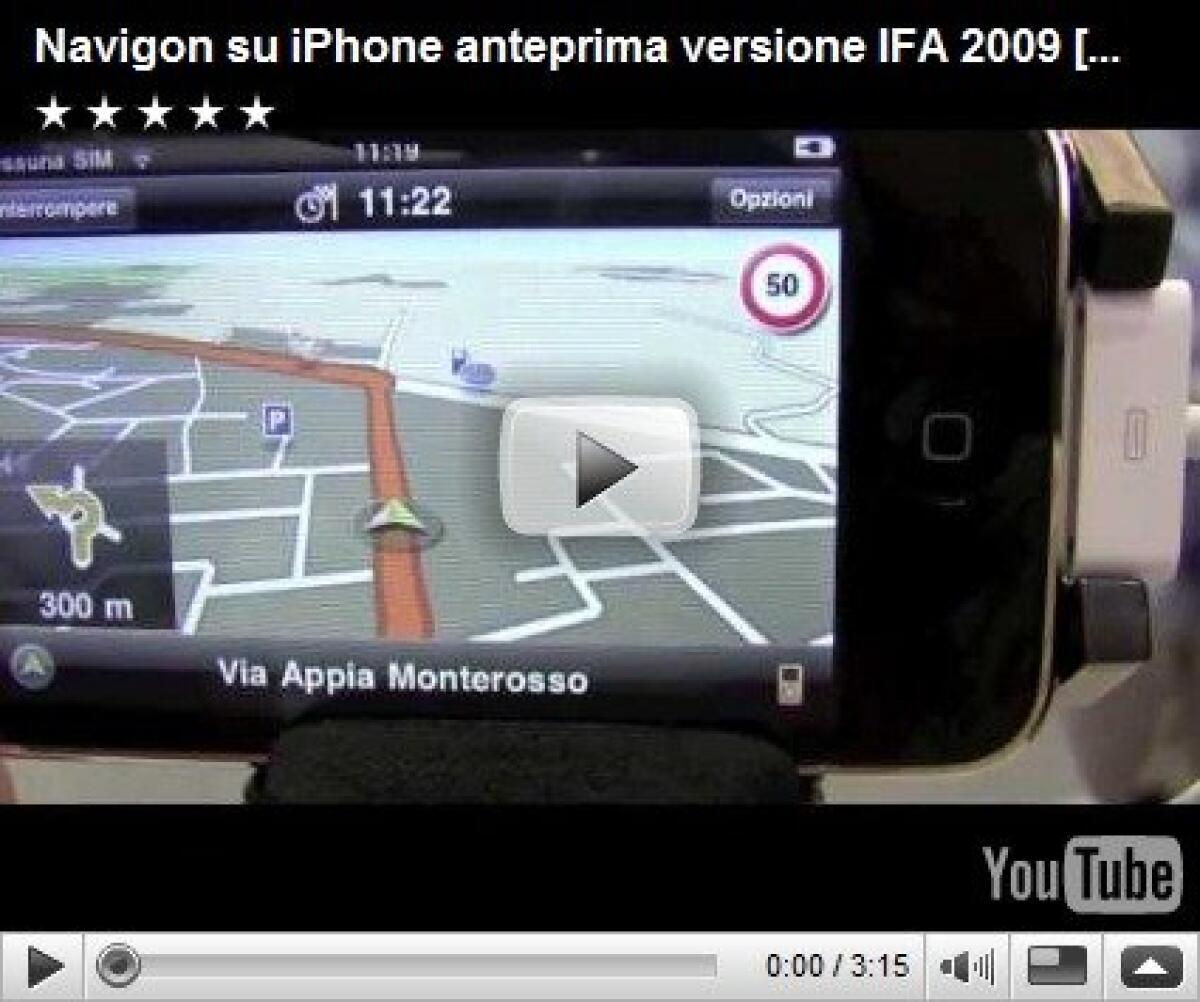 Navigon: nuova versione in arrivo per iPhone - 