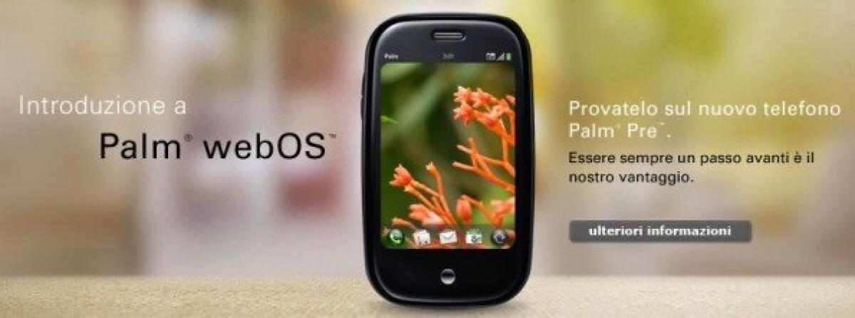 Palm Pre: presto anche in Italia - 