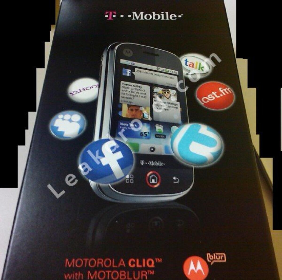 Motorola CLIQ: pre-ordine e immagini in anteprima - 