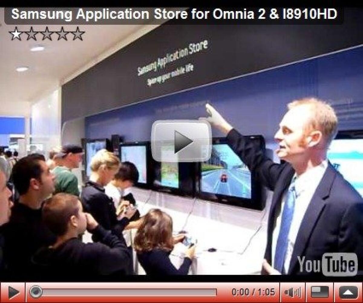 Samsung Application Store: due video lo mostrano in azione - 