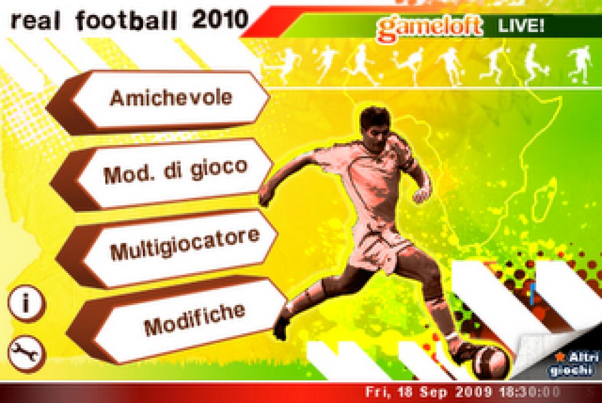 Altre immagini di Real Football 2010 - 
