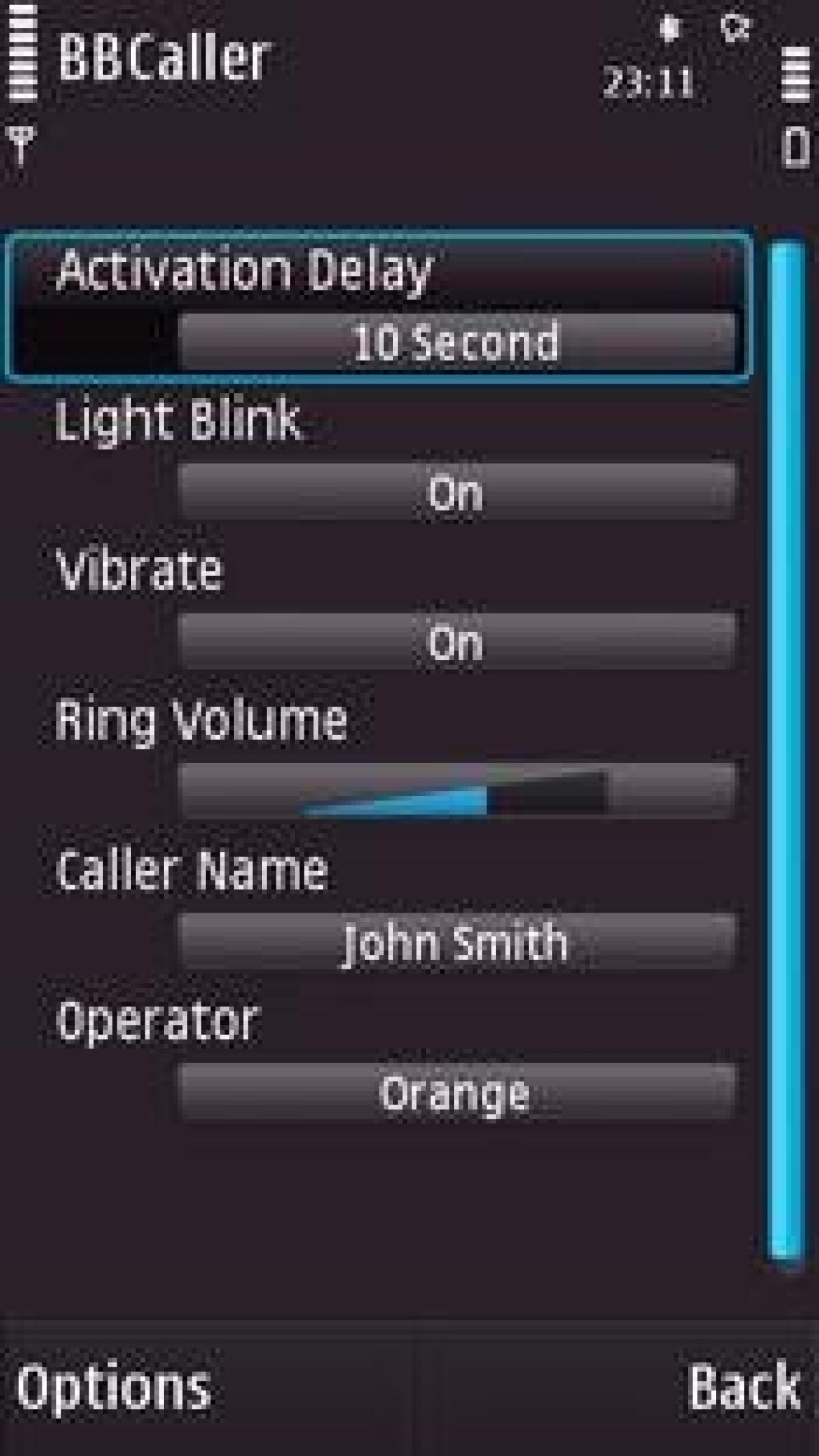 ByeByeCaller: simulare una chiamata in arrivo su Symbian S60 - 