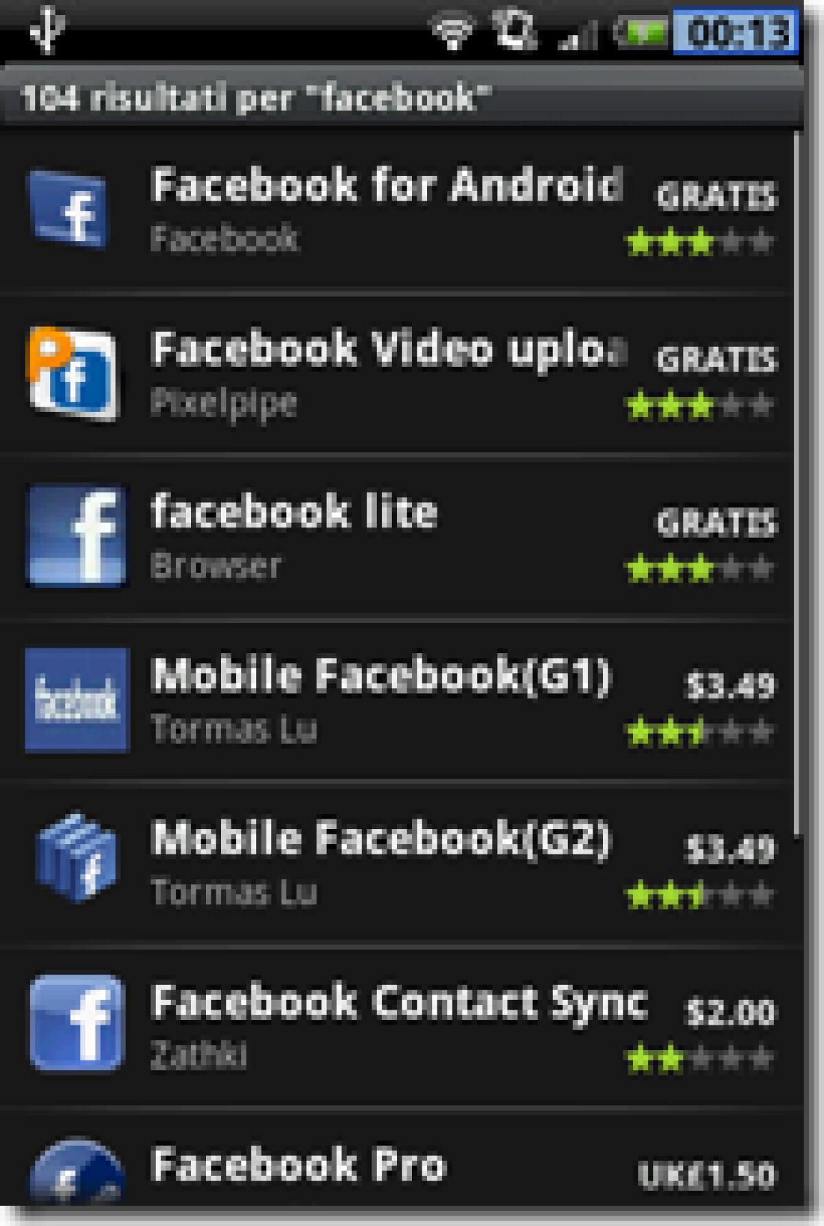 Facebook: finalmente disponibile l’applicazione per Android! Peccato che non vada! - 