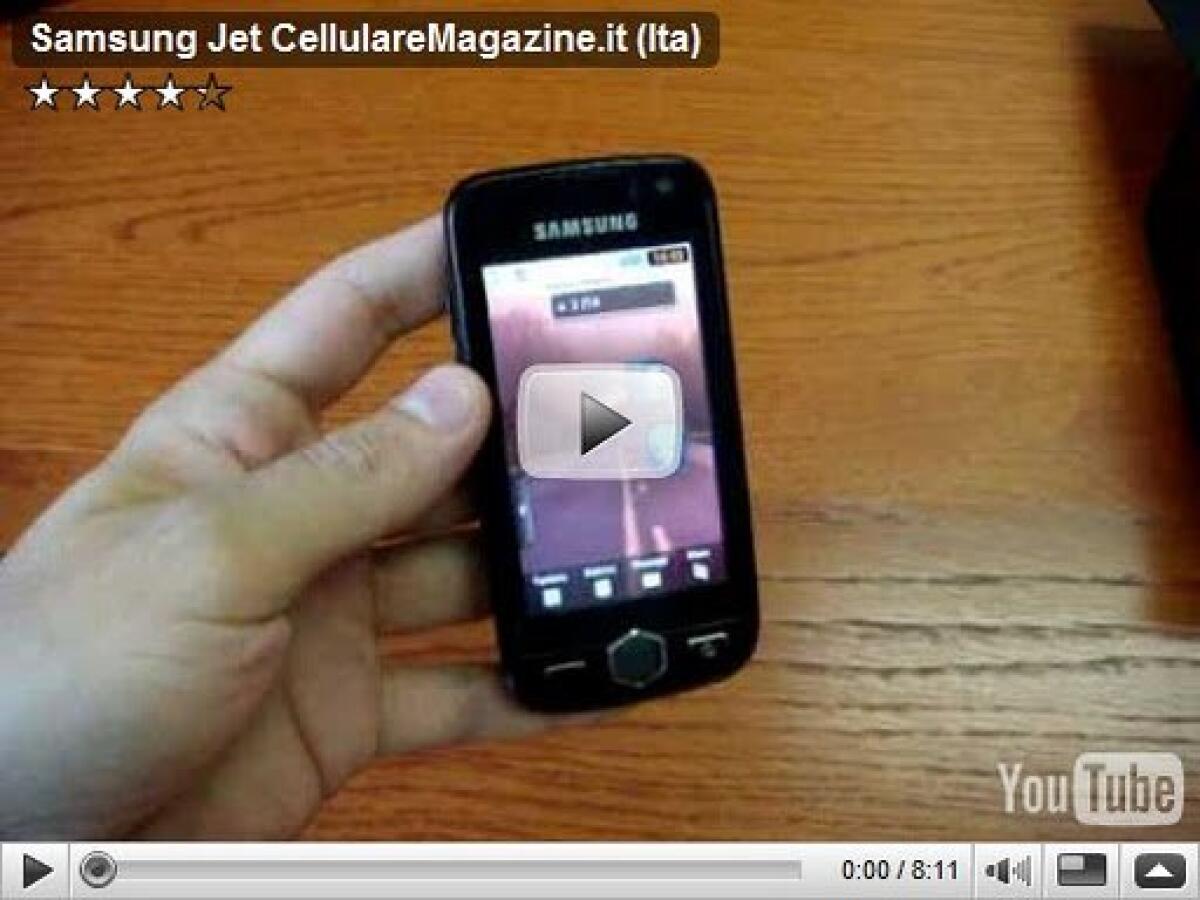 Samsung Jet - VideoRecensione - 