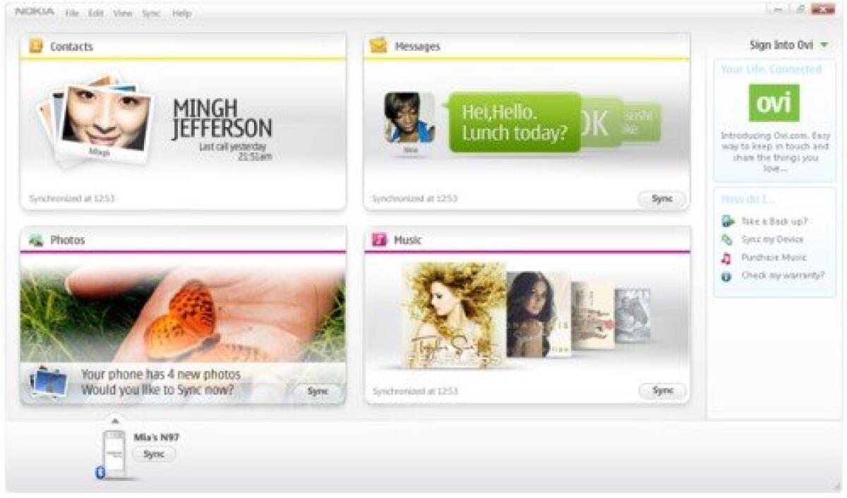 Nokia OVI Suite: update beta 2.0 - 
