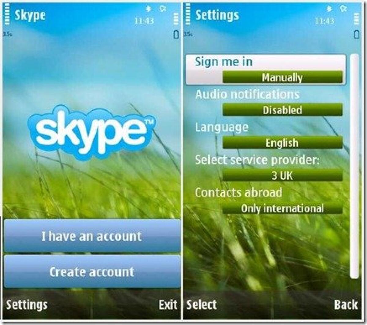 Skype: ufficiale su Symbian S60 V5 (Nokia 5800, N97, 5530) - 