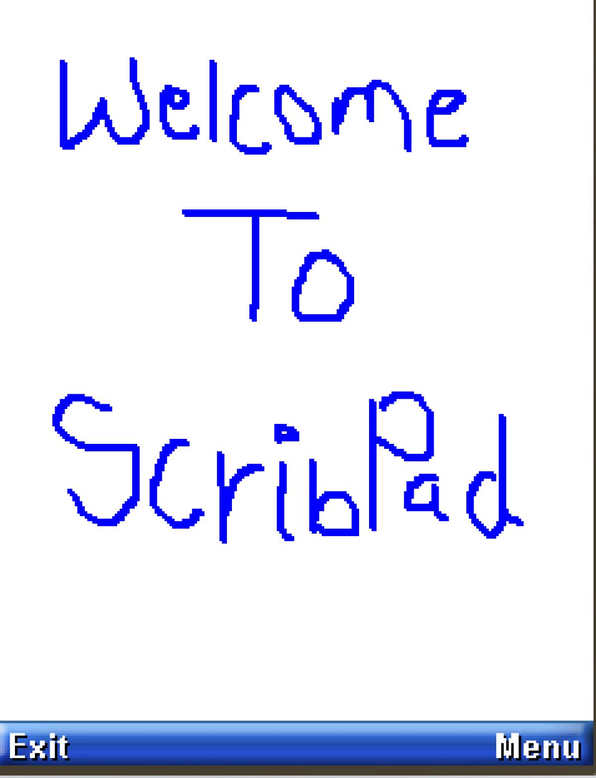 ScribPad: note veloci per Symbian Touch - 