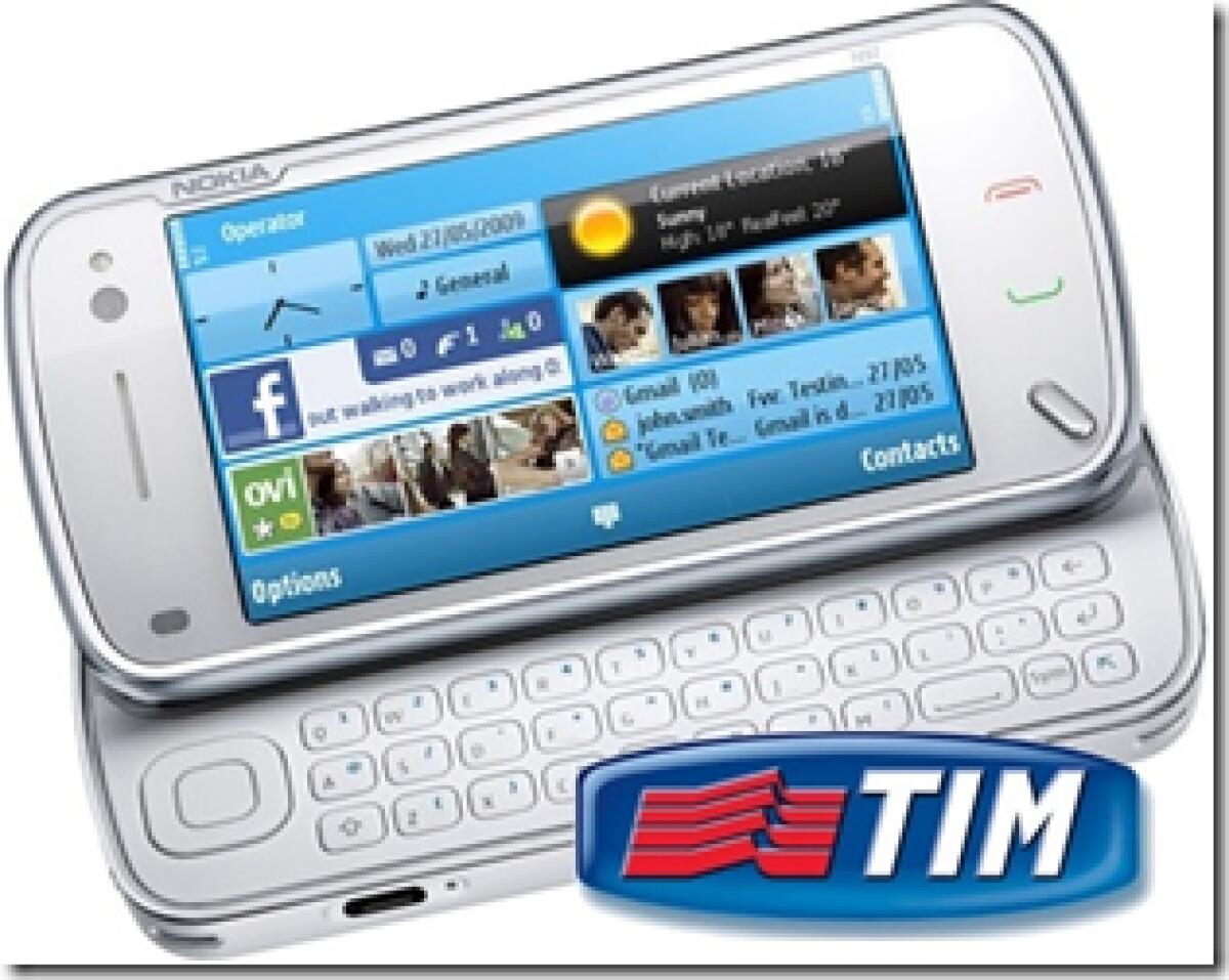 TIM: catalogo di Ottobre 2009 con N97 Mini - 