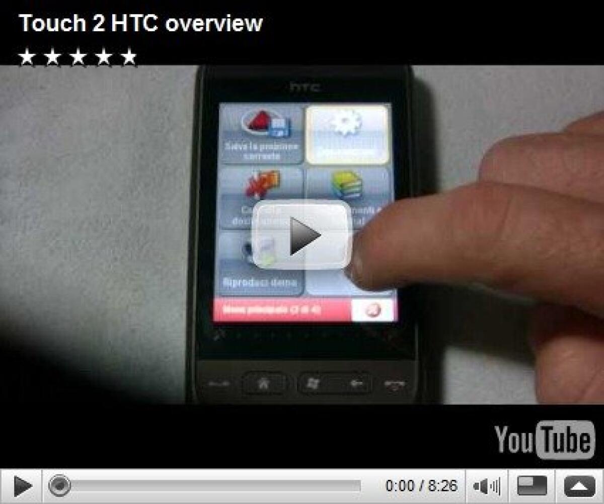 HTC: anteprima, foto, video e recensione del Touch 2 - 