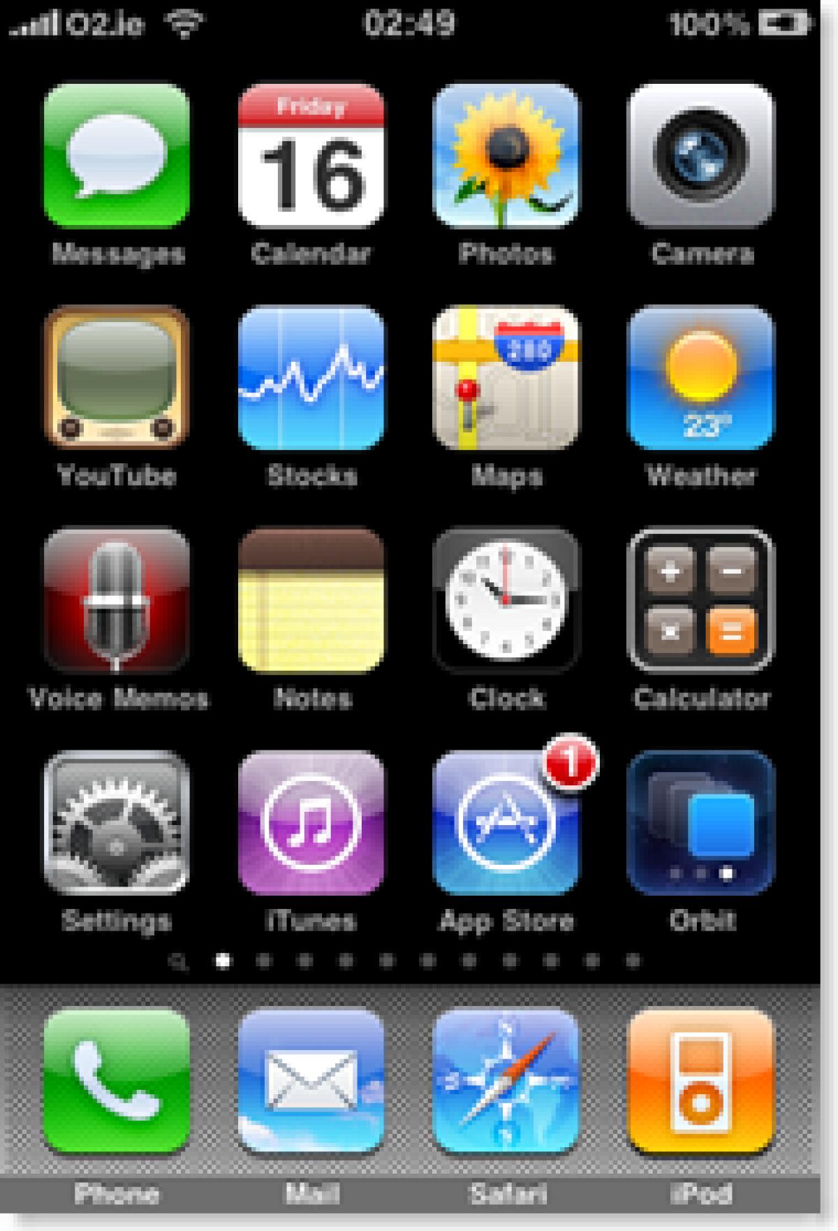 Utility iPhone: spostarsi velocemente sulle pagine della Sprinboard - 