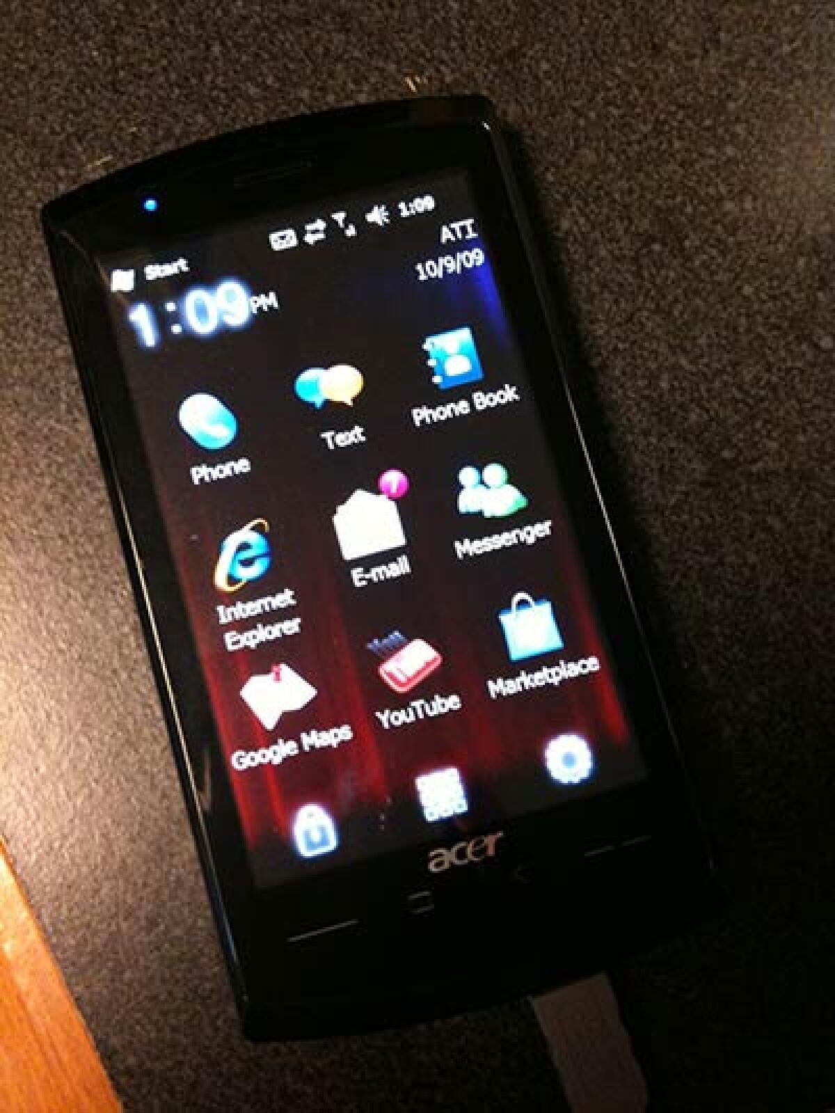 Acer neoTouch S200 Unboxing - 