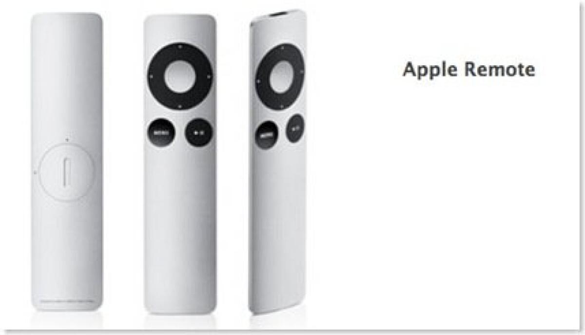 Ed ecco anche il nuovo telecomando per Mac e iPhone/iPod - 