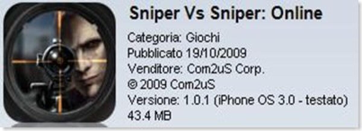 Recensione: Sniper Vs Sniper, diventa un cecchino! - 