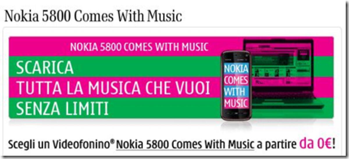 Nokia 5800 e antenna DVB-H: ecco i dettagli dell’offerta - 