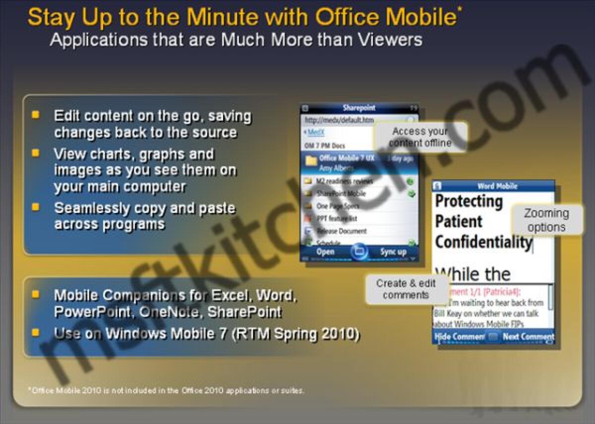 Windows Mobile 7: in arrivo già in primavera 2010 - 