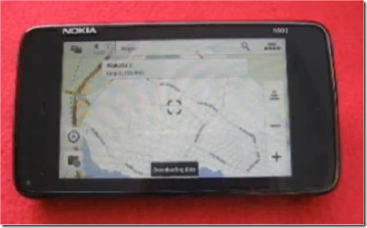 Nokia N900: test del GPS - 