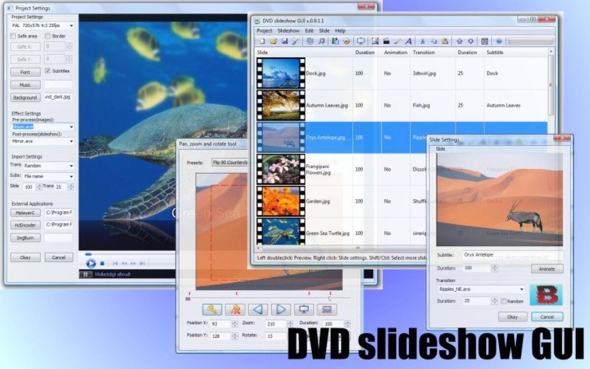 DVDSlideshow: creare facilmente i nostri slideshow - 