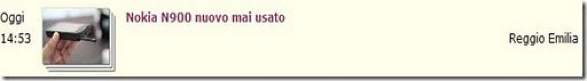 Nokia N900 a 400€: Attenzione alle truffe! - 