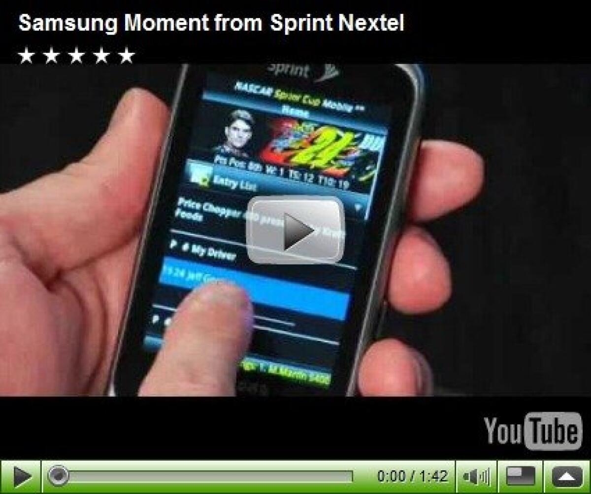 Samsung Moment: eccolo in video - 