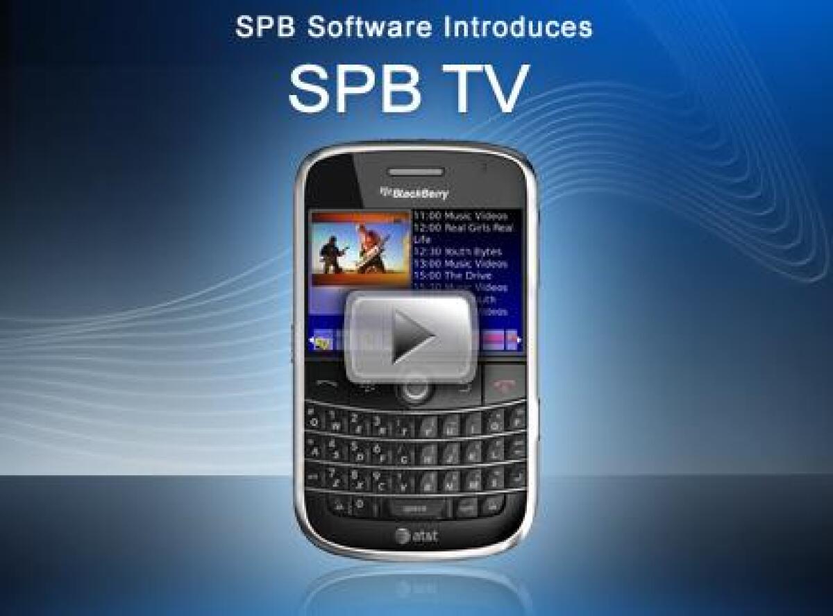 SPB TV: tv mobile anche per BlackBerry - 