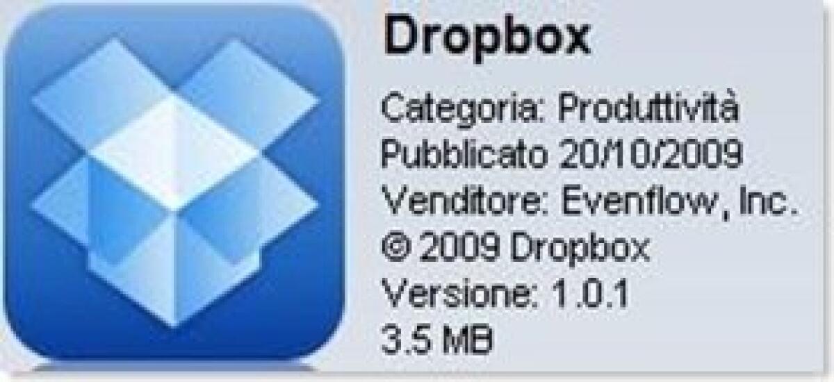 Dropbox: avere 2GB di spazio online! Anche per iPhone! - 
