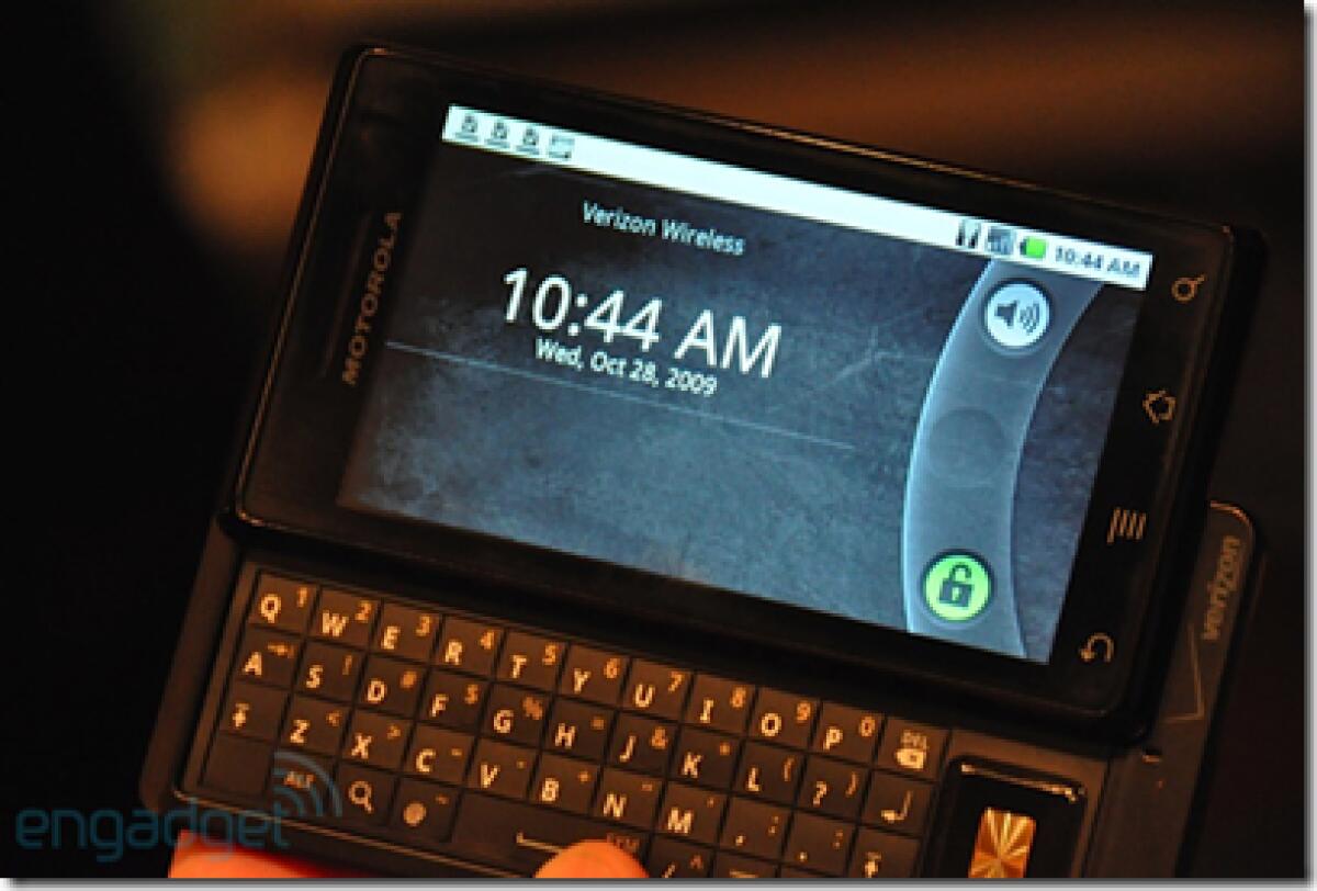 Motorola Droid: il primo hands-on - 