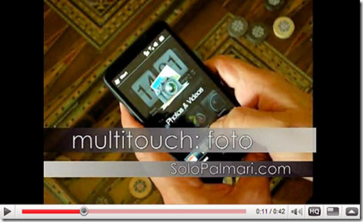 HTC HD 2: test sul multitouch e Opera Mobile - 