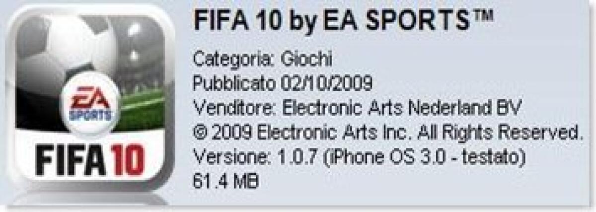 Notizia Flash: FIFA 10 aggiunge il Multi-Player - 