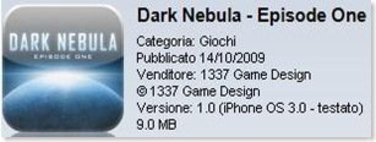 [AGGIORNATO con Video] Recensione: Dark Nebula per iPhone - 
