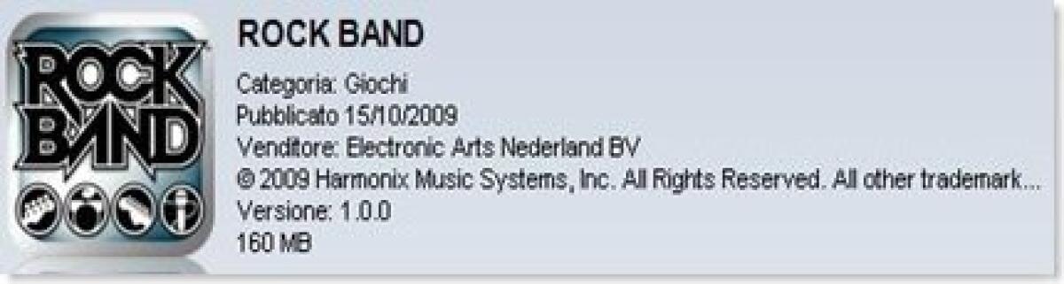 Recensione Rock Band: la musica di Electronic Arts su iPhone - 