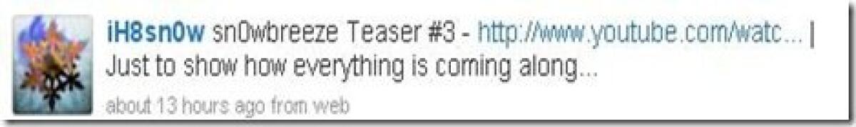 Sn0wBreeze: il programma di iH8sn0w quasi pronto… - 