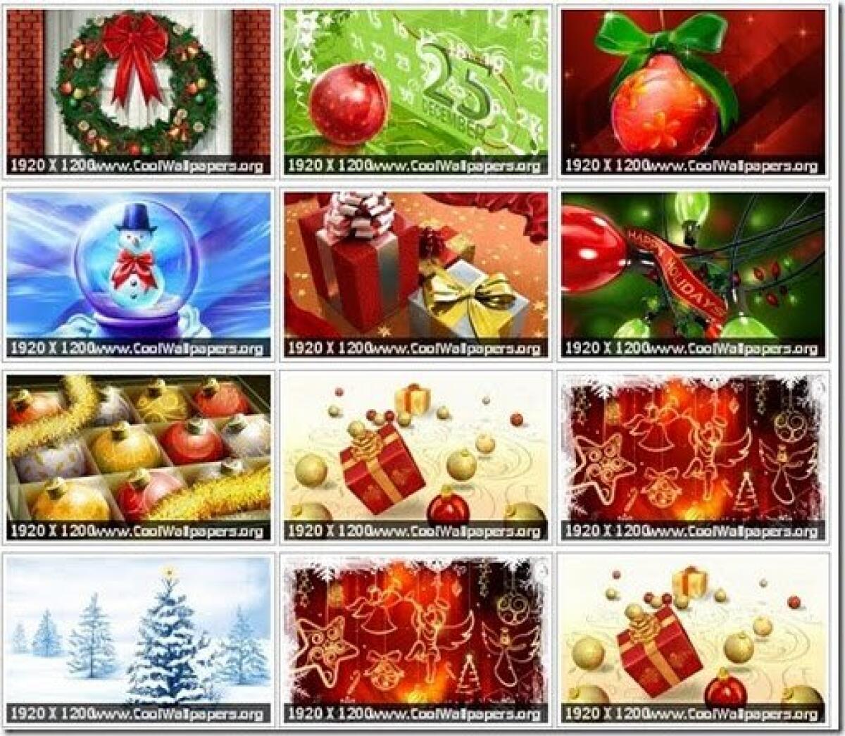 Tanti sfondi natalizi gratis per il tuo pc - 