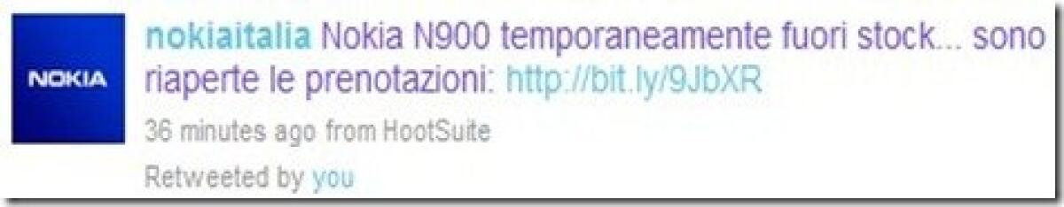 Nokia N900: terminati i primi terminali in stock - 