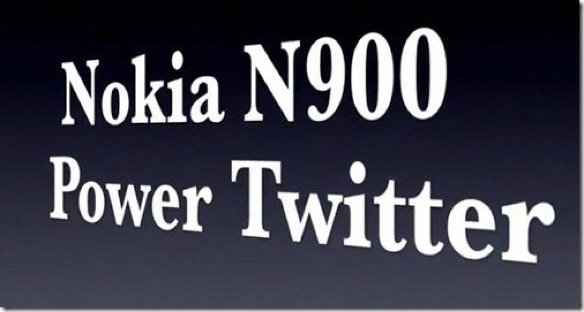 Nokia N900: video demo di Power Twitter - 