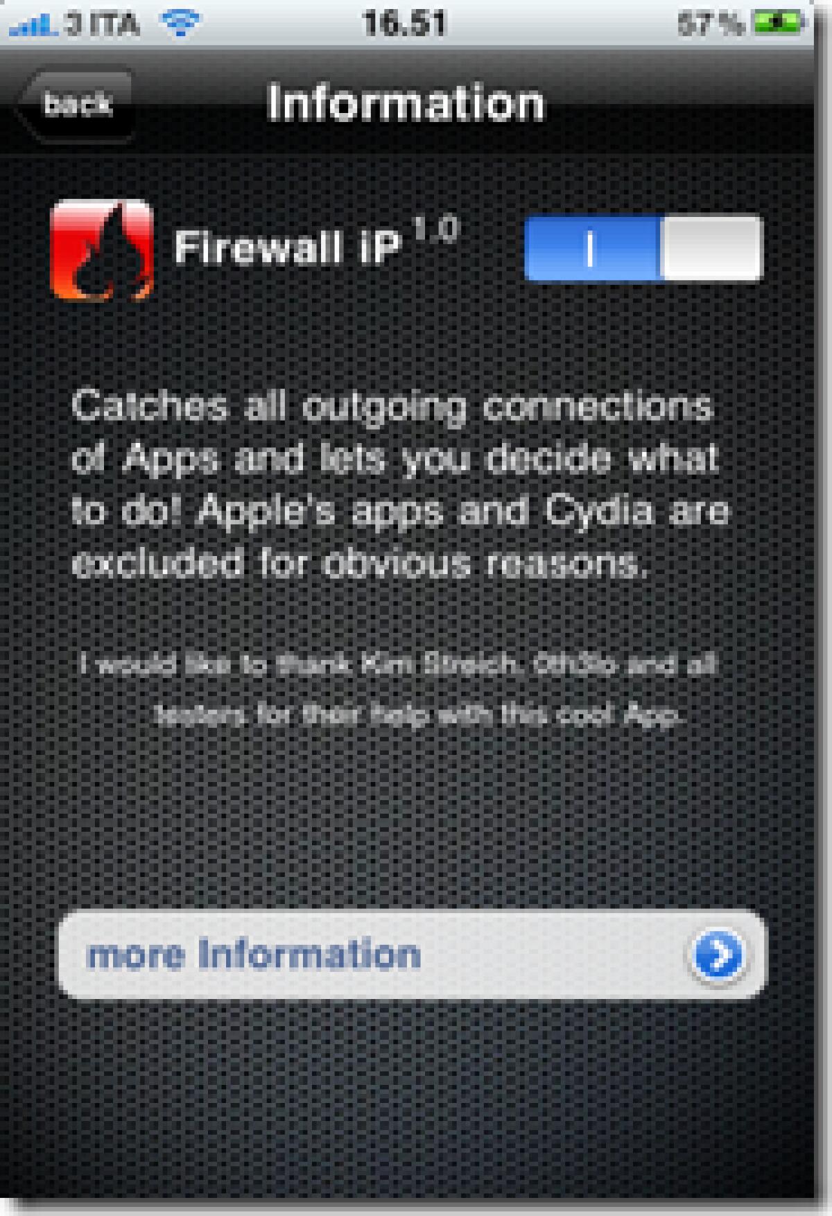 Recensione: Firewall IP - il primo firewall per iPhone! - 