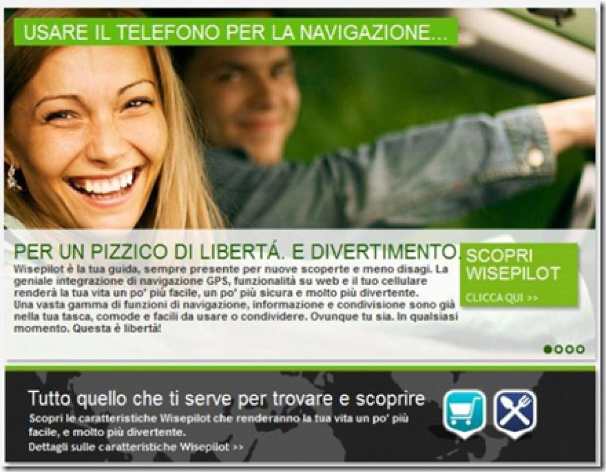 Sony Ericsson Xperia X10: Speed Forge 3D e navigatore GPS WisePilot - 