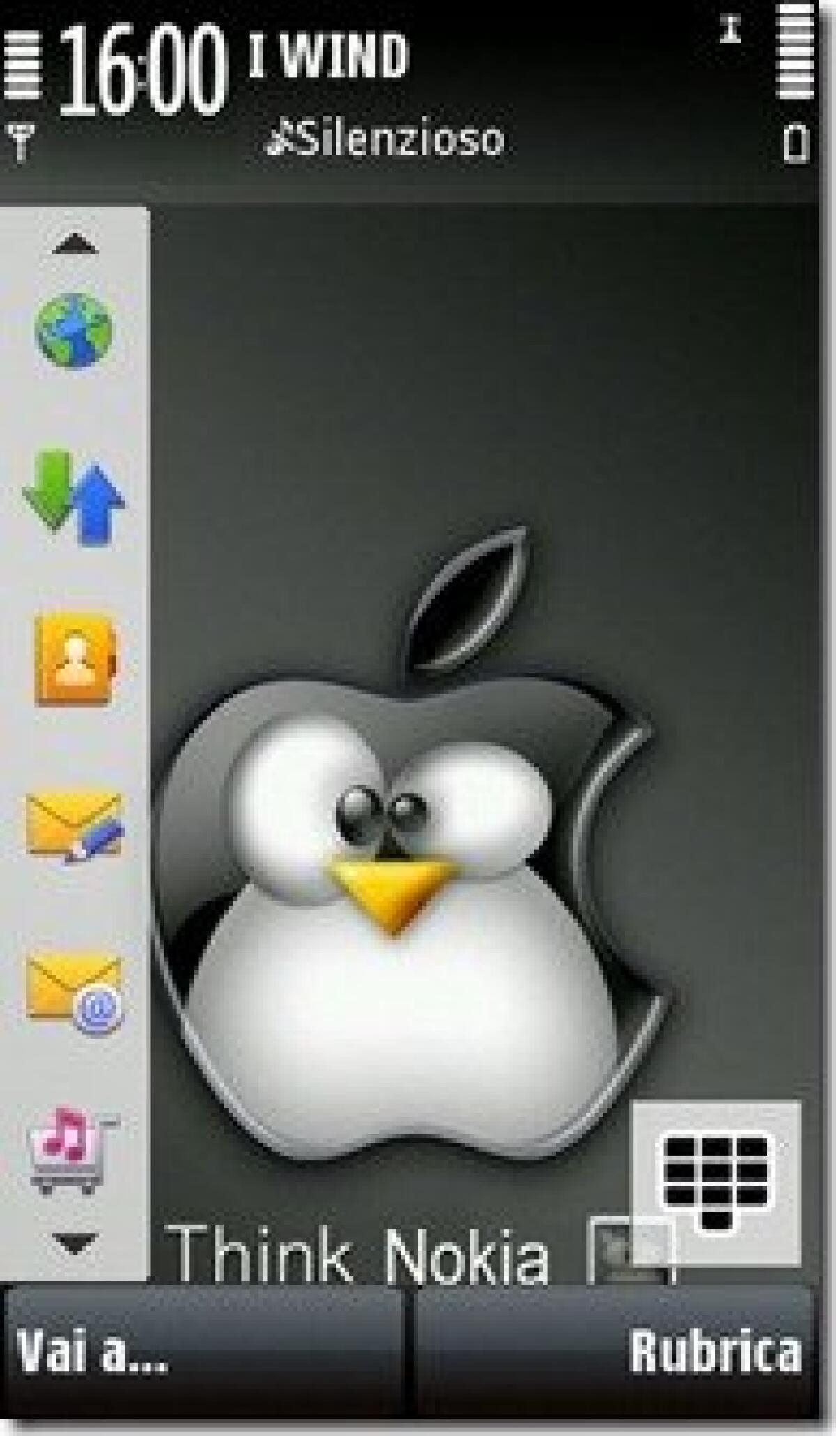 Nokia 5800: un unico file per la HomeScreen Orange - 