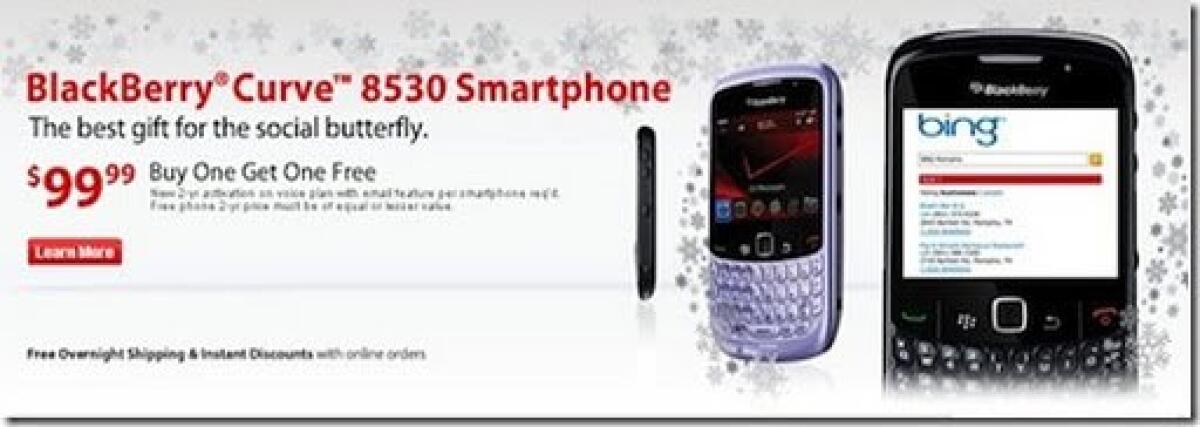 Blackberry Curve preferito ad iPhone - 