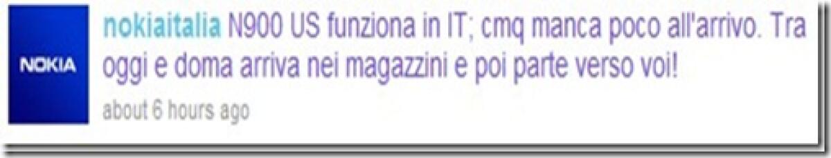 Nokia N900 Americano (USA) funziona anche in Italia - 