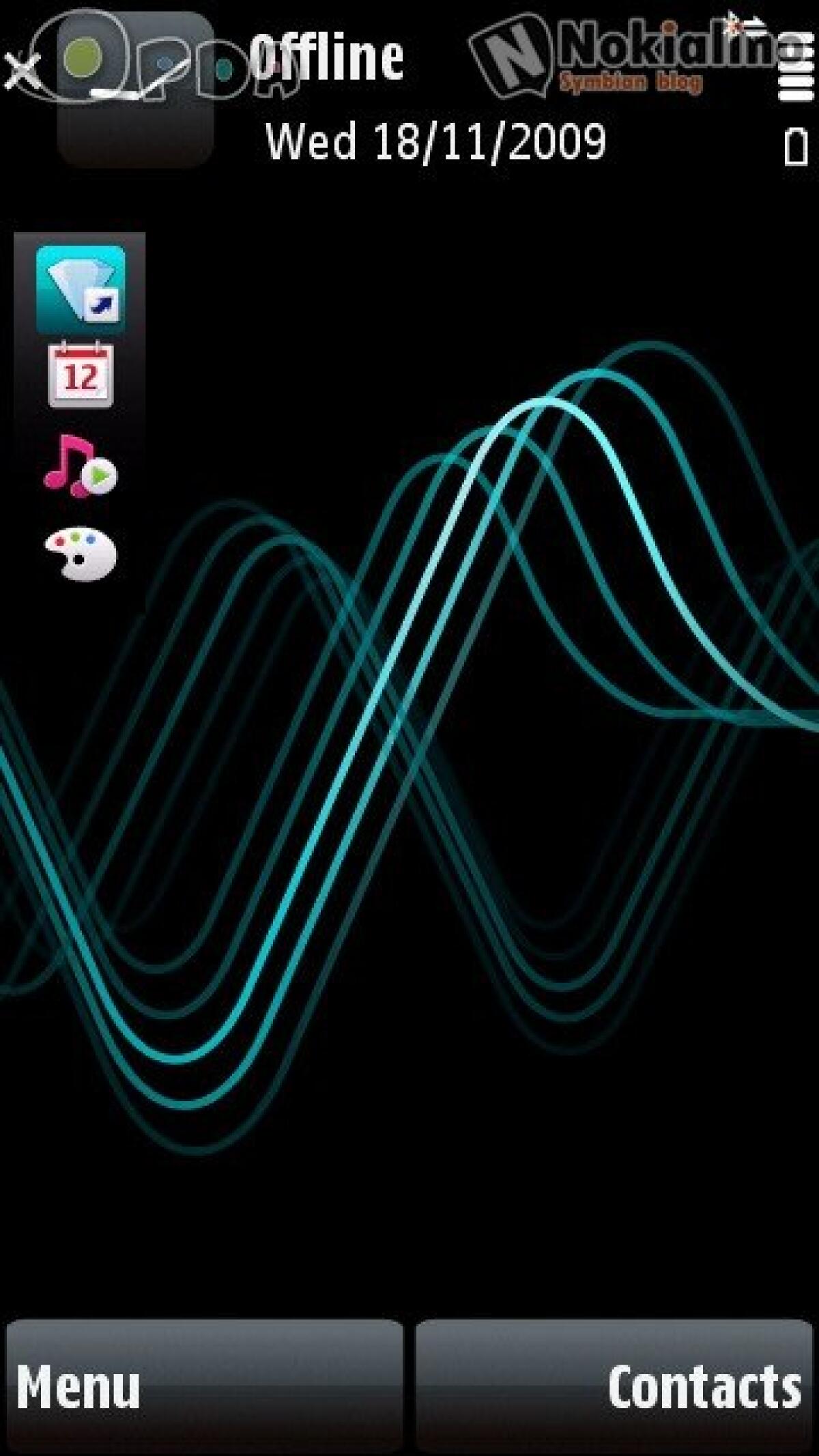 Nokia 5800: ecco la home del SE Satio - 