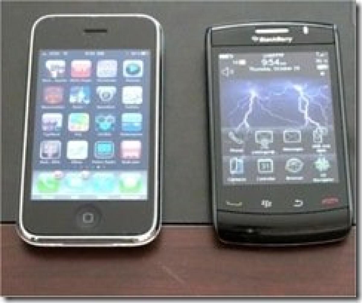 Confronto iPhone 3GS Vs. BlackBerry Storm 2 - 
