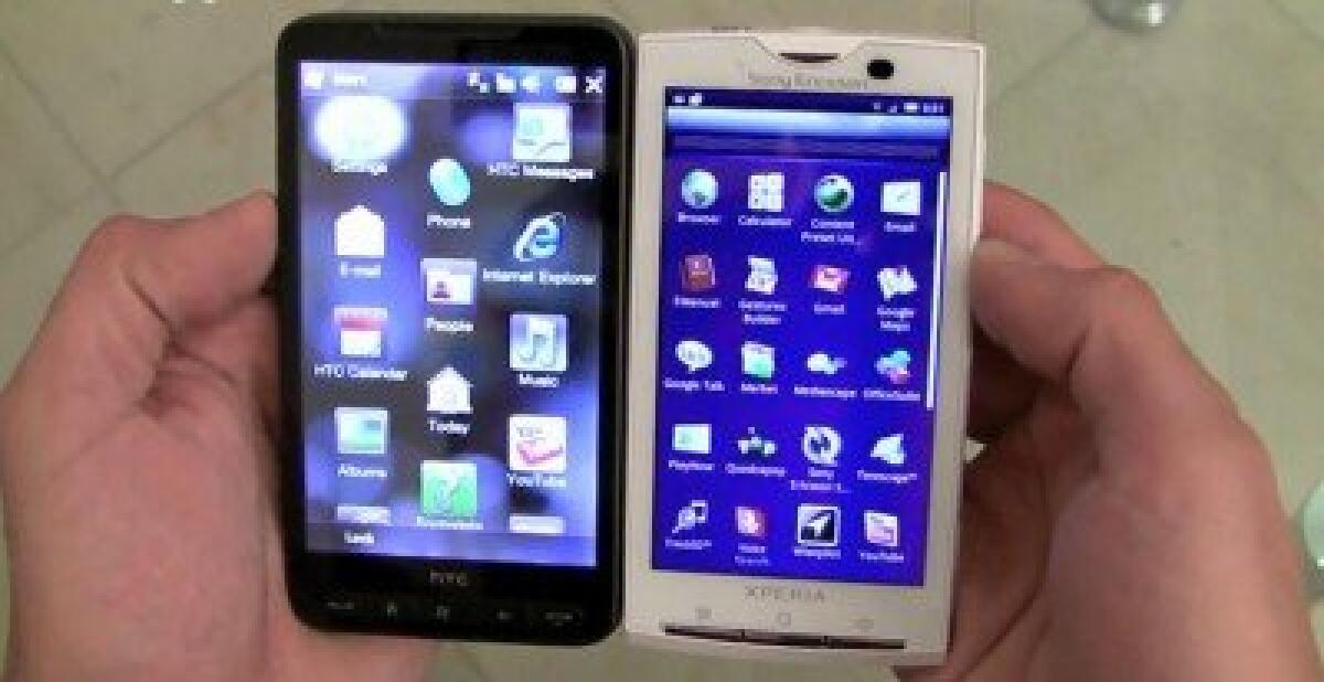 VideoConfronto: Xperia X10, HTC HD2, Omnia 2 e iPhone - 