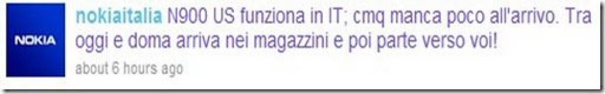 Nokia N900: sono partite le spedizioni – N900 Americano funziona anche in Italia! - 