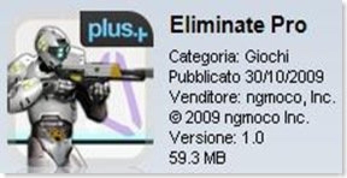 Recensione: Eliminate - Slendido First Person Shooter di ngmoco - 